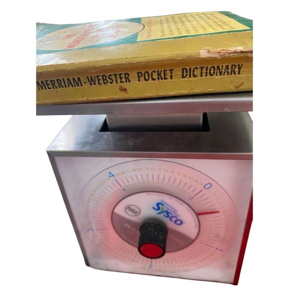 1958 The Mirriam Webster Pocket Dictionary English Language Paperback Book - Picture 13 of 13